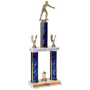  Quick Ship Boxing Trophies   Two Tier