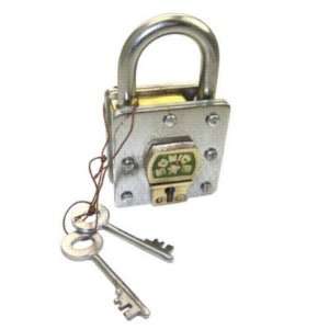    Keep Out   Classic Puzzle Lock & Brain Teaser: Toys & Games