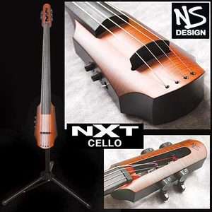 NS Design NXT Electric 4 String Cello Amber Burst   FAST SHIPPING 
