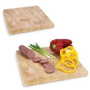  Butcher Block Cutting Board and Serving Tray Patio, Lawn 