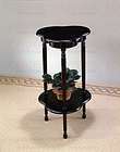 Coaster Cherry Finish Clover Plant Stand Phone Table 90