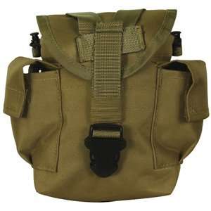  Coyote Brown Modular 1 Quart Canteen Cover (Army, Military 