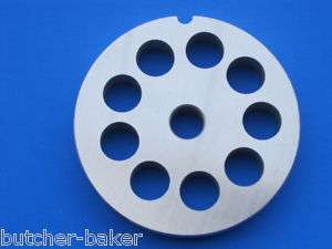 22 (3 3/16) 1/2 Meat Food Grinder Plate Disc Dye Sceen for Hobart 