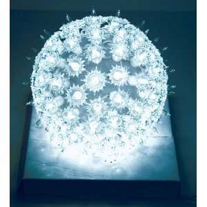  100 Clear Light Christmas Globe Display
