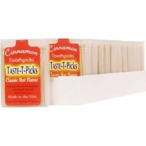 Taste T Picks Classic Hot Cinnamon Toothpicks 12ct  