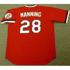   Cleveland Indians 1975 Majestic Cooperstown Throwback Baseball Jersey