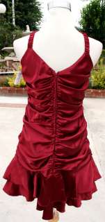 ROYALTY $80 Red Juniors Homecoming Day Dress 9 NWT  