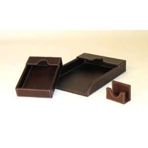  Cigar Room Leather Covered Tray