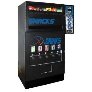  Beverage Combo Vending Machine With Bill Changer