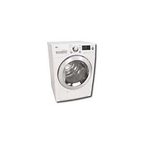   LG 42 Cu Ft 9 Cycle Large Capacity Electric Dryer   White Appliances