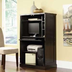 Sauder Cinnamon Cherry Computer Armoire 