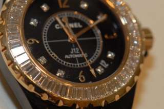   BRACELET AND DIAMOND BAUGETTES BEZEL WITH DIAMOND HOUR MARKERS DIAL