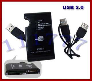24 In 1 USB 2.0 Digital Camera Memory Card Reader SD/CF  