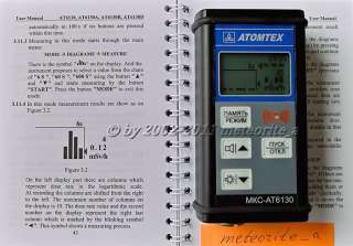 AT6130 ATOMTEX Radiation Geiger Counter Dosimeter, NEW  