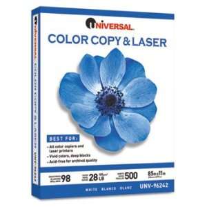96242   Color Copy/Laser Paper, 98 Brightness, 28lb, 8 1/2 x 11, White 