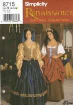   Store   Renaissance/Medieval Dress or Maiden Wench Dress Pattern