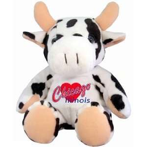  Chicago Souvies Plush Cow Stuffed Animal Toys & Games