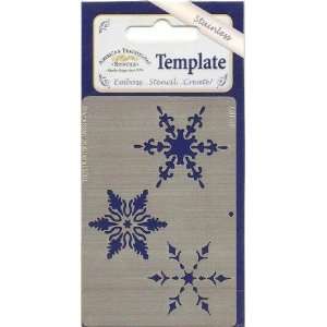   Stencils   Large Snowflakes (Stainless Steel) Arts, Crafts & Sewing