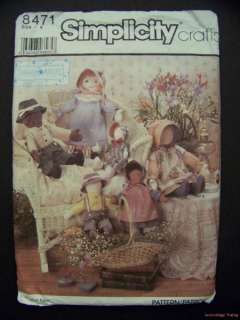 Country Doll Pattern 14 20 Lillian August Collection  
