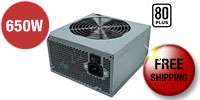   650W Continuous Power CrossFire Ready Active PFC Power Supply