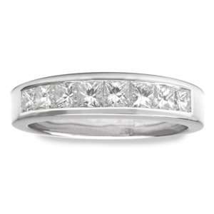   Carat Princess Diamond Platinum Wedding Anniversary Ring Jewelry