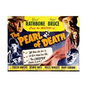  The Pearl of Death, Basil Rathbone, Nigel Bruce, Rondo 