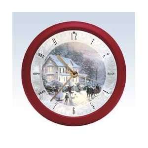  Thomas Kinkade Christmas Carol Clock   8