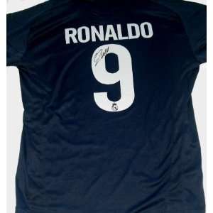 Cristiano Ronaldo Autographed Real Madrid Soccer Jersey