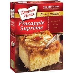 Duncan Hines Pineapple Supreme Cake Mix Grocery & Gourmet Food