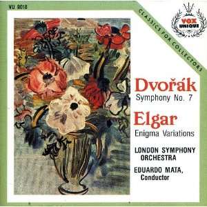   Dvorak, Edward Elgar, Eduardo Mata, Londom Symphony Orchestra Music