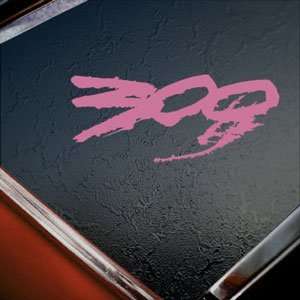  300 Pink Decal Frank Miller Car Truck Bumper Window Pink 