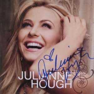  Julianne Hough Signed BRAND NEW Autograph CD PROOF COA 