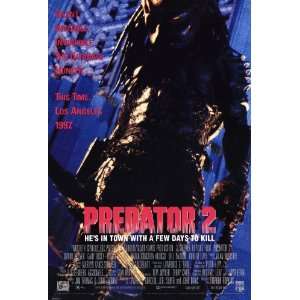  Predator 2 (1990) 27 x 40 Movie Poster Style A
