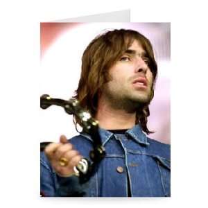 Liam Gallagher of Oasis   Greeting Card (Pack of 2)   7x5 inch 