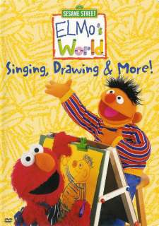 Sesame Street Elmos World Singing, Drawing & More DVD 074645143491 