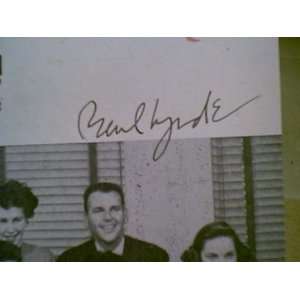  Lynde, Paul Ronny Graham Robert Clary 1952 Playbill New 