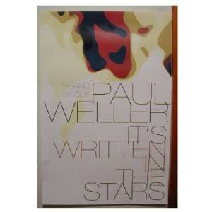 Paul Weller Poster Its Written in The Stars Jam