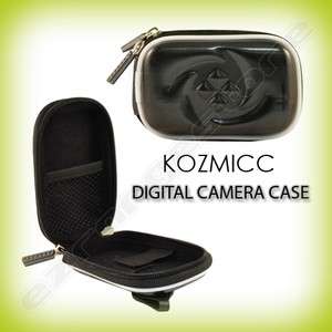 Black Camera Case for Samsung ES80, PL20, SH100, SL605  