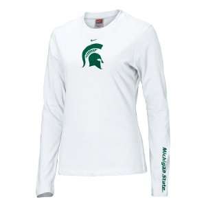  Michigan State Spartans Womens Long Sleeve T Shirt Sports 