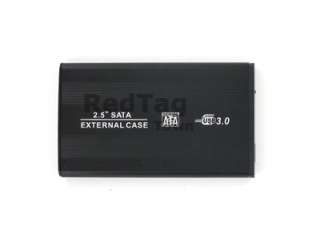   USB 3.0 SATA External Hard Drive HD Mobile Disk Enclosure/Case Black