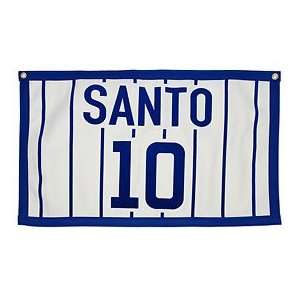 Chicago Cubs Ron Santo Retired Number Flag  Sports 