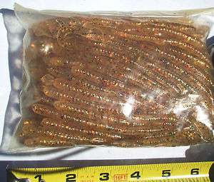   SAND 6 UTail WORMS Bass Lures Shaky Worm Finesse Fishing Baits  