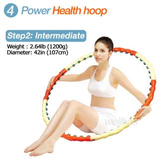 Magnetic 1 HEALTH HULA HOOP Fitness Exercise No Box  