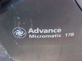 Nilfisk Advance Micromatic 17B Floor Scrubber Buffer Cleaning Machine 