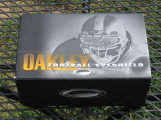 Oakley Football Helmet Visor EyeShield Eye Shield ~ 60% Grey NEW 