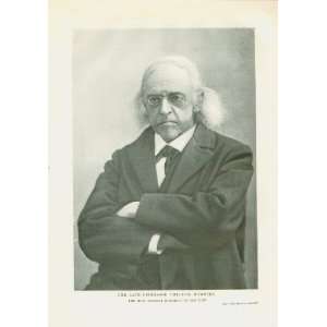    1903 Print Professor Theodor Mommsen Historian 