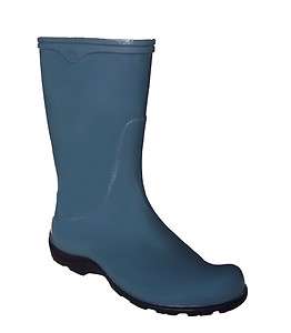   LAUREN BLUE Womens Tall Waterproof Garden Rain Boots 5000LA  