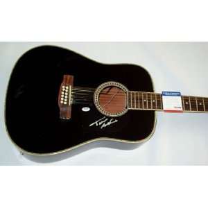 Trace Adkins Signed 12 String Guitar & Proof PSA/DNA Certified