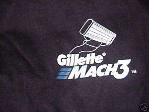 Gillette Mach 3 Mach3 razor blade shaving t shirt XL  