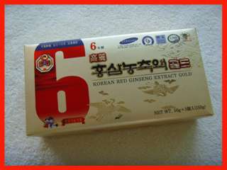 KRODS] KOREAN RED GINSENG EXTRACT GOLD [50g*3Bottle]  